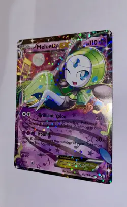 Pokemon TCG Meloetta EX RC11/RC25 Legendary Treasures Holo Rare Pokemon Card - Image 4