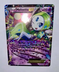 Pokemon TCG Meloetta EX RC11/RC25 Legendary Treasures Holo Rare Pokemon Card - Image 5
