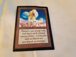 Vintage Magic The Gathering MTG CE Collector's Edition WINTER ORB Card Low Grade - Image 1