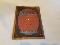 Vintage Magic The Gathering MTG CE Collector's Edition WINTER ORB Card Low Grade - Image 2