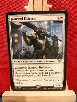 Ironsoul Enforcer -Commander: Kamigawa - Rare - NM - MTG - Image 1