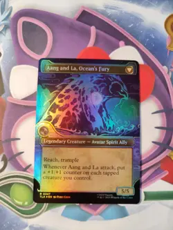 AANG SWIFT SAVIOR Showcase Foil Avatar: The Last Airbender R0347 MAGIC MTG CARD - Image 2