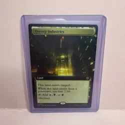 Oscorp Industries - N/M - Extended Art Spider Man - MTG Magic The Gathering Card - Image 1
