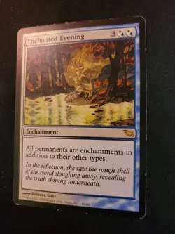 Enchanted Evening Shadowmoor LP Rare Enchantment Magic The Gathering MTG Tcg * - Image 3