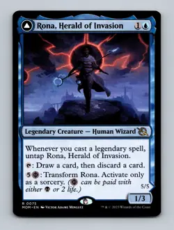Rona, Herald of Invasion March of the Machine Non-Foil MTG NM - Image 1