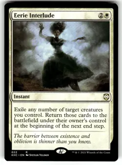 Eerie Interlude Commander: Kaldheim Regular MTG NM - Image 1