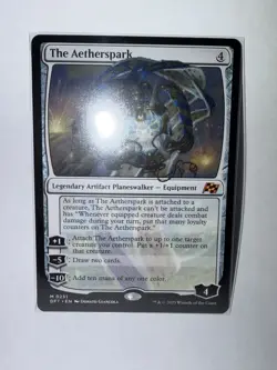 MTG - The Aetherspark #231 Legendary Artifact Planeswalker Equipment (DFT) (NM) - Image 2