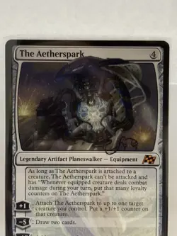 MTG - The Aetherspark #231 Legendary Artifact Planeswalker Equipment (DFT) (NM) - Image 4