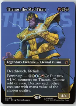 Thanos, the Mad Titan (376) - Normal - Marvel Super Heroes (MSH) - NM - Image 1
