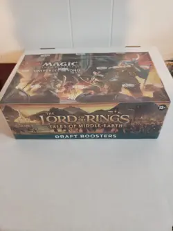 MTG Lord of the Rings Draft Booster Box Sealed LOTR - Image 2