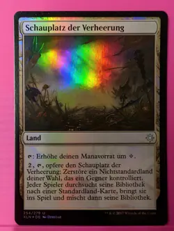 German Foil Field of Ruin Ixalan XLN MTG - Image 1