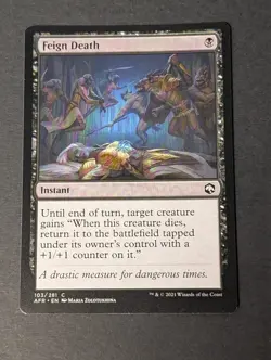 MTG Card - 1x Feign Death - Adventures in the Forgotten Realms - NM - Magic #103 - Image 3