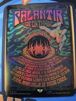 Palantir of Orthanc | Foil Poster | Lord of the Rings - MTG - Image 1