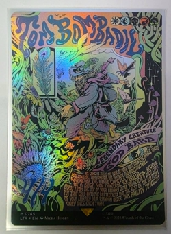MTG Borderless Poster Foil Tom Bombadil EX/LP+ UB: LotR - nm to vlp - Image 1