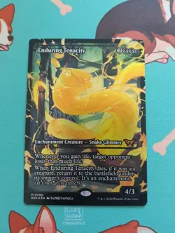 MTG Magic the Gathering - Enduring Tenacity Showcase Foil - Duskmourn - Image 1