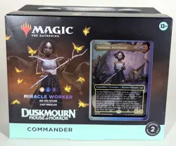 MTG Duskmourn – Miracle Worker Commander Deck | Precon | Magic | DSC - Image 1