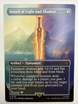 MTG Sword of Light and Shadow (Borderless) Assassin's Creed Regular M 0125 - Image 1