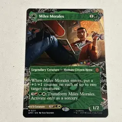 MTG Miles Morales 0211 (Borderless) Marvel's Ultimate Spider-Man Regular - Image 1