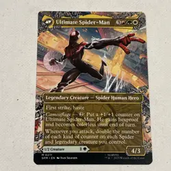 MTG Miles Morales 0211 (Borderless) Marvel's Ultimate Spider-Man Regular - Image 2