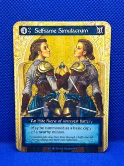 Sorcery: Contested Realm TCG Selfsame Simulacrum Non Holo BETA Elite - Image 1
