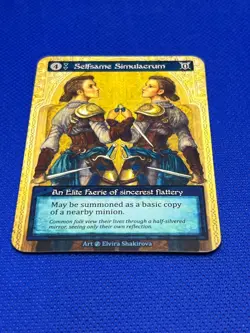 Sorcery: Contested Realm TCG Selfsame Simulacrum Non Holo BETA Elite - Image 2
