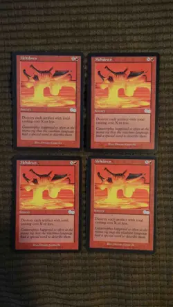 Magic: the Gathering / MtG Meltdown x4 Urza's Saga - Image 1