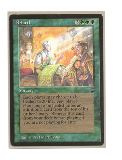 REBIRTH Magic Legends ENGLISH EX+/ LP MTG - Image 1
