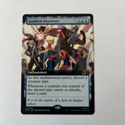 Kindred Discovery - Extended Rare - MTG Marvel Super Heroes Commander - 0334 NM - Image 1