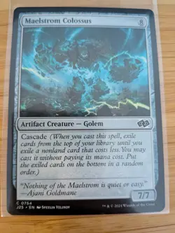 MTG maelstrom Colossus 0754 J25 Foundations M/NM Free UK P&P - Image 1
