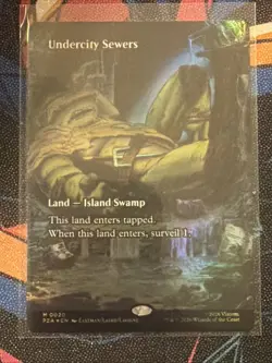 Undercity Sewers (Borderless) Teenage Mutant Ninja Turtles Source Material Foil - Image 1