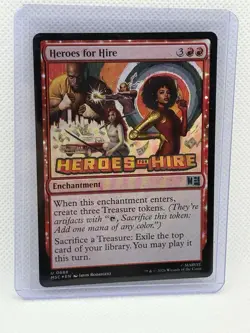 Heroes for Hire (FOIL) Commander: Marvel Super Heroes 0688 - Image 1