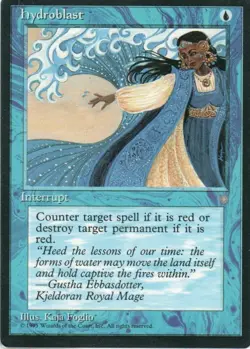 MTG: Ice Age: Hydroblast: Lightly Played Condition - Image 1