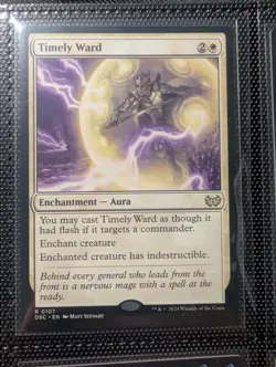 Timely Ward Commander: Duskmourn: House of Horror Regular - Image 1