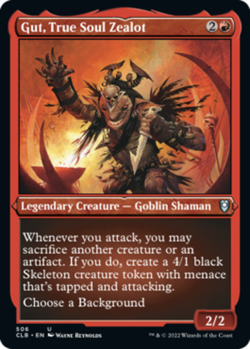 Gut, True Soul Zealot - Foil Etched Light Play, English Magic the Gathering MTG - Image 1