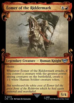 Eomer of the Riddermark - Foil - Showcase Scrolls Light Play, English Magic the - Image 1
