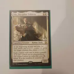x1 Nils, Discipline Enforcer R MTG Commander: Secrets of Strixhaven M/NM, Englis - Image 1