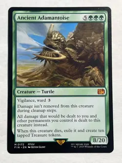 MTG - Ancient Adamantoise - Final Fantasy - Mythic - NM - Magic the Gathering - Image 1