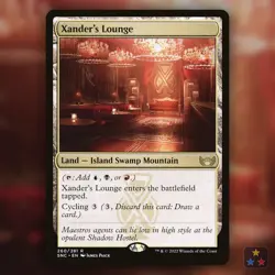 1x Xander's Lounge MTG Streets of New Capenna NM - Image 1