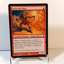 Magic: The Gathering Norin the Wary 171 Time Spiral Regular Rare EN Red 2/1 - Image 1