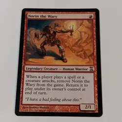Magic: The Gathering Norin the Wary 171 Time Spiral Regular Rare EN Red 2/1 - Image 3