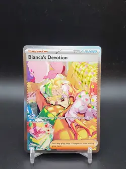Bianca’s Devotion 209/162 Temporal Forces Special Illustration Rare NM Pokemon - Image 1