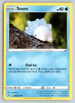 SNOM 084/264 COMMON FUSION STRIKE POKEMON NM - Image 1