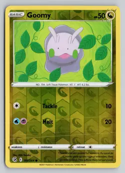 GOOMY 195/264 COMMON FUSION STRIKE POKEMON REVERSE HOLO NM - Image 1