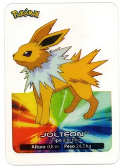 JOLTEON #135 LAMINCARD COLECCION POKEMON LAMINCARDS 2005 EDIBAS (USADA) - Image 1