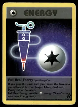 FULL HEAL ENERGY - 81/82 Uncommon Team Rocket Pokemon Unlimited MP - Image 1