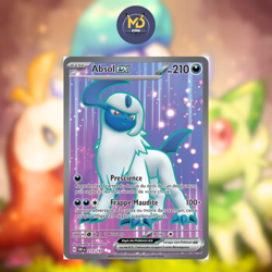 Carte Pokemon Francaise - Absol EX 214/197 - Flammes Obsidiennes - Image 1