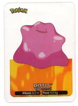 DITTO #132 LAMINCARD COLECCION POKEMON LAMINCARDS 2005 EDIBAS (USADA) - Image 1