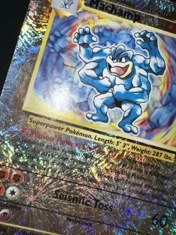2002 Machamp 15/110 Holo Rare Legendary Collection Pokemon Reverse Holo - Image 3