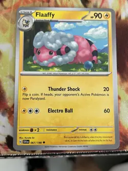 Flaaffy 067/198 Uncommon | Scarlet & Violet | Pokemon Card - Image 1