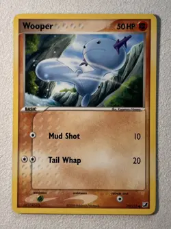 Wooper 79/115 Common Unseen Forces Pokemon - Image 1